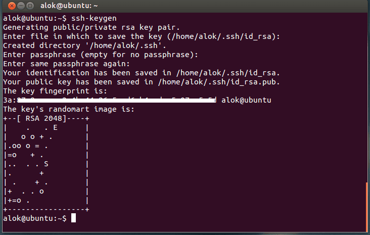 ssh keygen